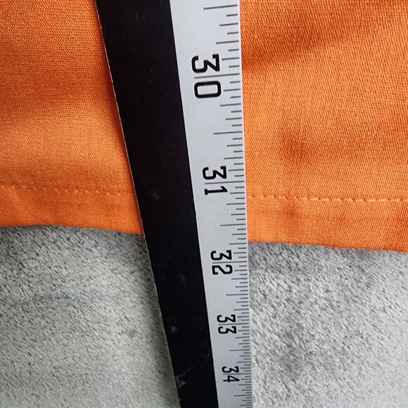 Landau Oklahoma State University Orange Scrub Lab Jacket Long Sleeve Size 2XL - Picture 9 of 10